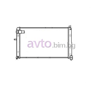 Воден радиатор размер 630/415/34 за PEUGEOT 605 (6B) от 1989 до 1999