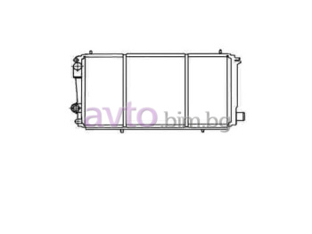 Воден радиатор размер 530/285/34 за CITROEN C15 комби от 1987 до 2000