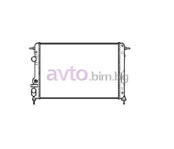 Воден радиатор размер 585/415/26 за RENAULT MEGANE I CC (EA0/1_) кабриолет от 1996 до 2003