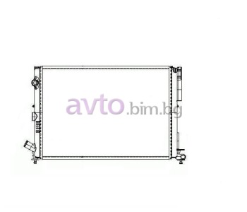 Воден радиатор размер 635/440/40 за RENAULT LAGUNA I (K56_) комби от 1995 до 2002