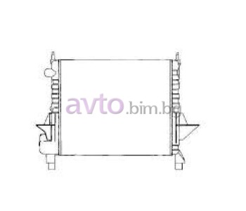 Воден радиатор размер 430/375/22 за RENAULT TWINGO I (C06_) от 1993 до 2012