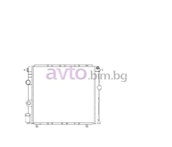 Воден радиатор размер 430/395/34 за RENAULT 19 I (S53_) товарен от 1988 до 1992