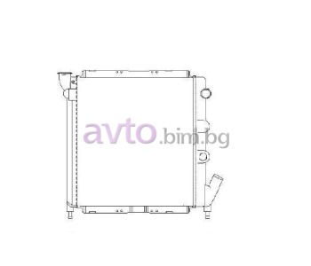 Воден радиатор размер 400/360/32 за RENAULT 5 SUPER (B/C40_) от 1984 до 1996