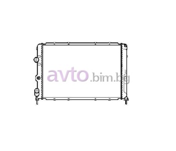 Воден радиатор размер 585/400/38 за RENAULT MEGANE I (BA0/1_) хечбек от 1995 до 2003