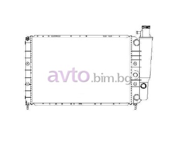 Воден радиатор размер 530/360/21 за RENAULT 21 (B48_) хечбек от 1989 до 1994