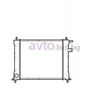 Воден радиатор размер 430/390/22 за ROVER 200 (RF) хечбек от 1995 до 2000