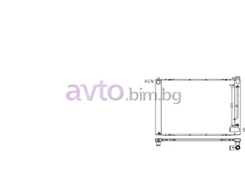 Воден радиатор размер 670/490/22 за LEXUS RX II (MHU3_, GSU3_, MCU3_) от 2003 до 2008