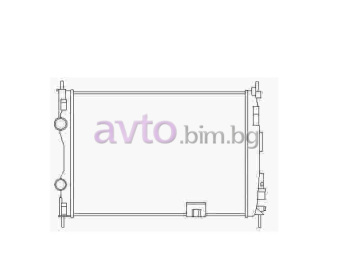 Воден радиатор размер 630/430/32 за NISSAN QASHQAI (J10, JJ10) от 2007 до 2013
