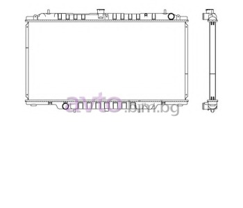 Воден радиатор размер 910/450/30 за NISSAN PATROL V GR (Y61) комби от 1997