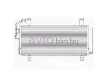 Климатичен радиатор размер 650/295/16 за MAZDA 6 (GG) седан от 2002 до 2008
