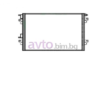Климатичен радиатор размер 700/390/16 за RENAULT LAGUNA II (KG0/1_) комби от 2001 до 2007