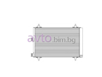 Климатичен радиатор размер 560/360/16 за PEUGEOT PARTNER (5) Origin товарен от 1996 до 2008