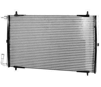 Климатичен радиатор размер 600/380/16 за PEUGEOT 206 седан от 2007 до 2009