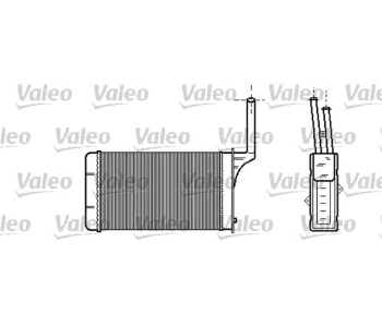 Топлообменник VALEO за PEUGEOT 106 I (1A, 1C) от 1991 до 1996