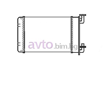 Радиатор за парно размер 265/134/46 за BMW 3 Ser (E30) комби от 1987 до 1994