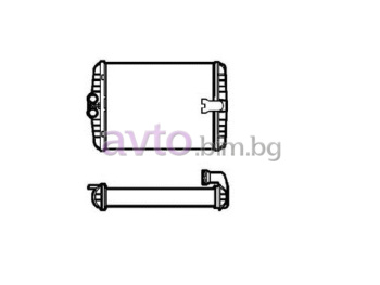 Радиатор за парно размер 234/195/40 за MERCEDES SLK (R170) от 1996 до 2004