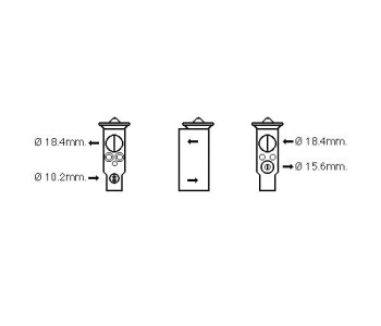 Разширителен клапан климатизации P.R.C