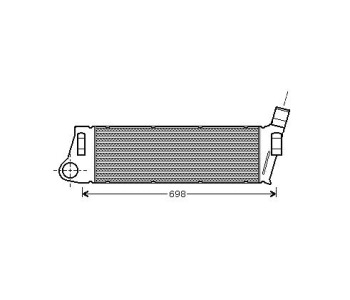 Интеркулер P.R.C за RENAULT MEGANE II (BM0/1_, CM0/1_) хечбек от 2001 до 2012