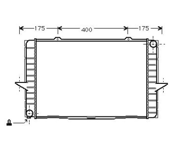 Воден радиатор P.R.C за VOLVO V70 I (LV) комби от 1995 до 2000