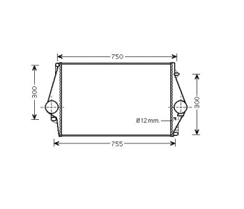 Интеркулер P.R.C за VOLVO V70 II (SW) комби от 1999 до 2008