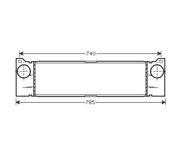 Интеркулер P.R.C за MERCEDES VITO (W639) пътнически от 2003 до 2014