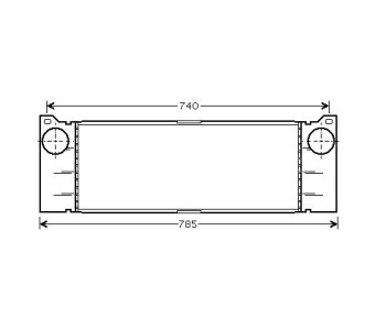 Интеркулер P.R.C за MERCEDES VITO (W639) пътнически от 2003 до 2014