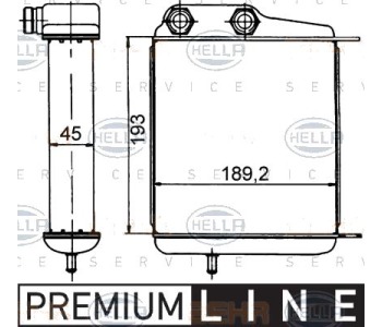 Маслен радиатор, двигателно масло HELLA