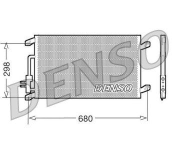 Кондензатор, климатизация DENSO DCN13109 за ALFA ROMEO MITO (955) от 2008