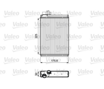 Топлообменник, отопление на вътрешното пространство VALEO 811507 за AUDI A5 купе (8T3) от 2007 до 2017
