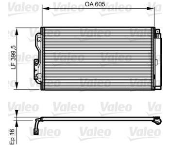 Кондензатор, климатизация VALEO 814191 за BMW 2 Ser (F23) кабриолет от 2014