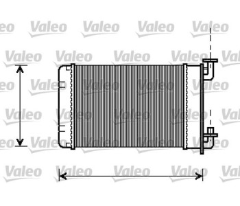 Топлообменник, отопление на вътрешното пространство VALEO 812238 за BMW 3 Ser (E30) комби от 1987 до 1994