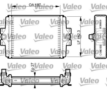 Радиатор, охлаждане на двигателя VALEO 735467 за BMW 3 Ser (F31) комби от 2011