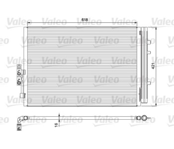 Кондензатор, климатизация VALEO 814387 за BMW X3 (F25) от 2010 до 2017