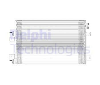 Кондензатор, климатизация DELPHI TSP0225601 за LANCIA FLAVIA (JS) кабриолет от 2012 до 2014