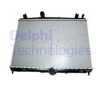 Радиатор, охлаждане на двигателя DELPHI TSP0524028 за PEUGEOT 407 (6D_) седан от 2004