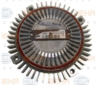 Радиатор, охлаждане на двигателя HELLA 8MK 376 735-321 за CITROEN C8 (EA, EB) от 2002 до 2014