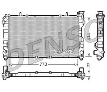 Радиатор, охлаждане на двигателя DENSO DRM07050 за CITROEN JUMPY I (BU, BV, BW, BX) платформа от 1999 до 2006