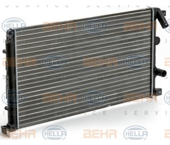 Радиатор, охлаждане на двигателя HELLA 8MK 376 700-551 за PEUGEOT BOXER (244) товарен от 2002 до 2006