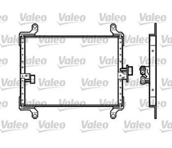 Кондензатор, климатизация VALEO 818191 за PEUGEOT BOXER (244) товарен от 2002 до 2006