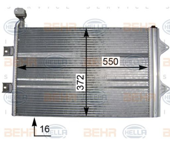 Топлообменник, отопление на вътрешното пространство HELLA 8FH 351 312-171 за PEUGEOT 306 (7E, N3, N5) комби от 1994 до 2002