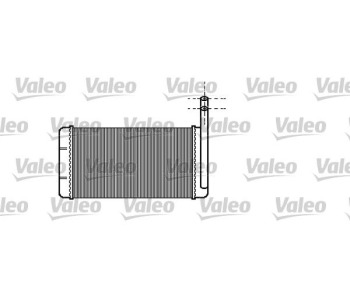 Топлообменник, отопление на вътрешното пространство VALEO 812058 за FORD ESCORT V (ALL) кабриолет от 1990 до 1992