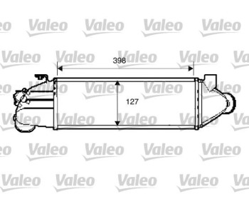Интеркулер (охладител за въздуха на турбината) VALEO 817891 за FORD TRANSIT TOURNEO (FD, FB, FS, FZ, FC) от 2000 до 2006