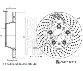 Маслен радиатор, двигателно масло BLUE PRINT ADBP610007