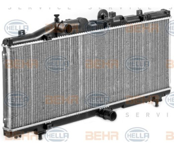 Радиатор, охлаждане на двигателя HELLA 8MK 376 900-301 за LANCIA YPSILON (312, 846) от 2011