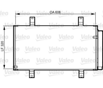 Кондензатор, климатизация VALEO 814215 за MAZDA RX-8 (SE, FE) от 2003 до 2012