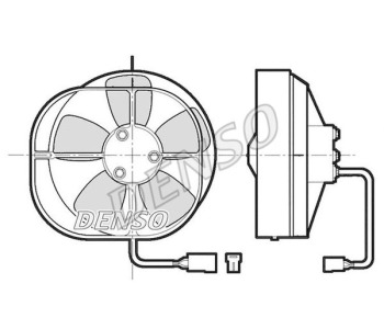 Вентилатор вътрешно пространство DENSO DEA17002