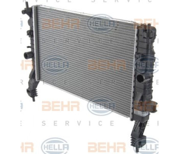 Интеркулер (охладител за въздуха на турбината) HELLA 8ML 376 924-001 за MERCEDES CLA (C117) от 2013