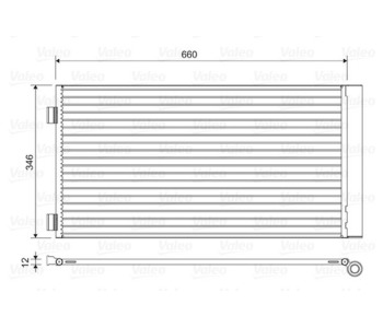 Кондензатор, климатизация VALEO 814408 за MINI COOPER (R56) от 2005 до 2013