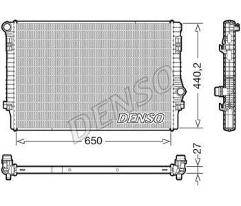 Радиатор, охлаждане на двигателя DENSO DRM33060 за VOLVO V40 (VW) комби от 1995 до 2004