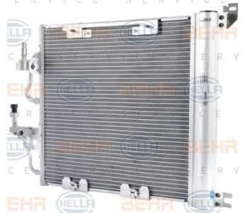 Кондензатор, климатизация HELLA 8FC 351 303-251 за NISSAN MICRA III (K12) от 2002 до 2010